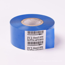 35*122 hot foil label printing machine used transfer foil ribbon, thermal transfer ribbon